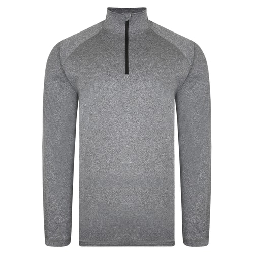 Bigdude Half Zip Performance Marl Top Black